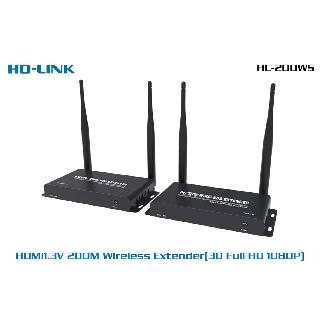 Bộ thu phát HDMI không dây có cổng USB HO-LINK HL-WS200-KVM