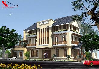 thiết kế thi công nhà đẹp hiện đại tại sóc Sơn