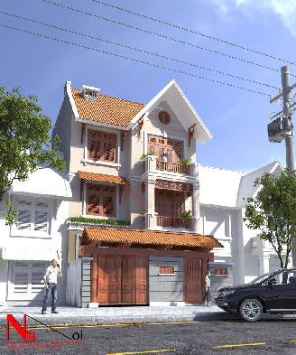 thiết kế thi công nhà đẹp hiện đại tại Ý Yên Nam Định
