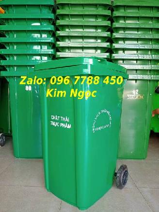 Bán thùng rác đô thị 240 lít giá rẻ tại bình dương - 0967788450 Ngọc
