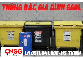Bán thùng rác nhựa HDPE 120lit 240lit, thùng rác giá rẻ 0911041000