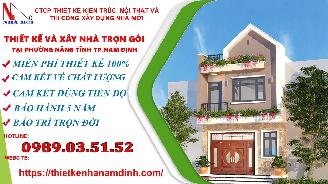 chuyên thiết kế nội thất thi công cải tạo sửa chữa nhà mới trọn gói giá rẻ tại Nam Định