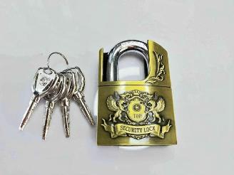 Ở khóa chống cắt 60MM Siêu bền, chìa khóa không cắt được, chống trộm