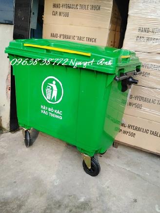 Phân phối thùng rác 660 lít trên toàn quốc | Nguyệt Anh 0963838772