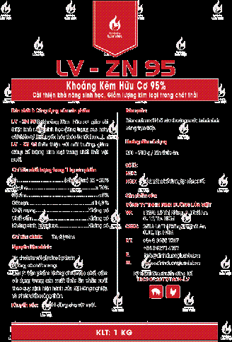 LV-ZN 95 I Phụ gia thức ăn chăn nuôi