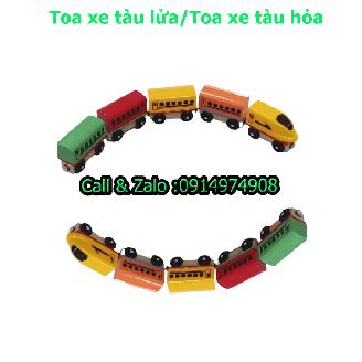 Bộ đồ chơi lắp ráp xe lửa/tàu hỏa-chuyên sản xuất đồ chơi nhựa theo yêu cầu_SLL