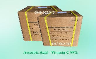 Ascorbic Acid - Vitamin C nguyên liệu 99% giúp tăng sức đề kháng cho tôm cá