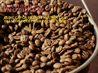 chuyên cung cấp hạt cà phê Espresso pha máy chuẩn xuất khẩu tại Tây Ninh