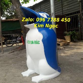 Địa chỉ bán thùng rác chim cánh cụt tại hồ chí minh - Lhe 0967788450 Ms Ngọc