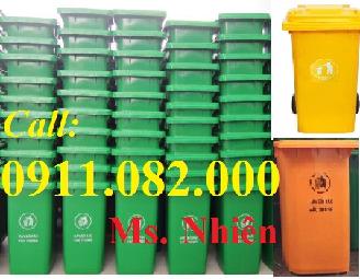 Bán thùng rác 240 lít giá rẻ- thùng rác công cộng giá thấp nhất thị trường