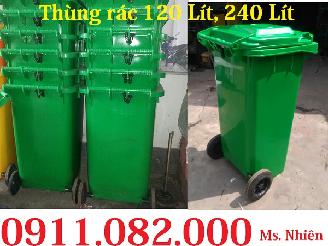 Thùng rác công nghiệp, thùng rác dùng cho nhà trọ, thùng rác 120L 240L giá rẻ