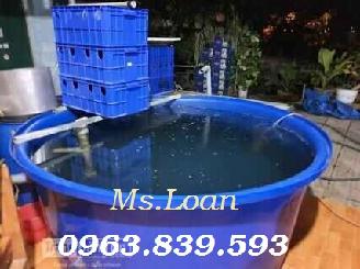 Thùng nhựa đựng nước, thùng phuy, bể nhựa nuôi cá, trồng rau Aquaponics. 0963.839.593 Ms.Loan