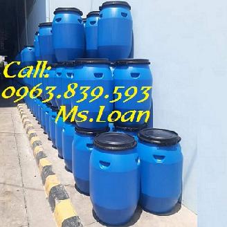 Thùng nhựa 120lit đựng nước, hóa chất công nghiệp bền./ 0963.839.593 Ms.Loan