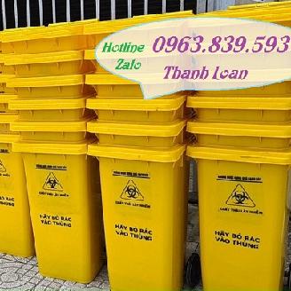 Thùng đựng rác y tế 240lit, thùng rác công cộng 240L, thùng rác rẻ./ 0963.839.593 Ms.Loan