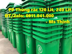 Bán thùng rác loại 60lit, 120lit, 240lit, 660lit gọi 0911.041.000